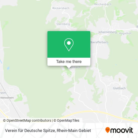 Verein für Deutsche Spitze map