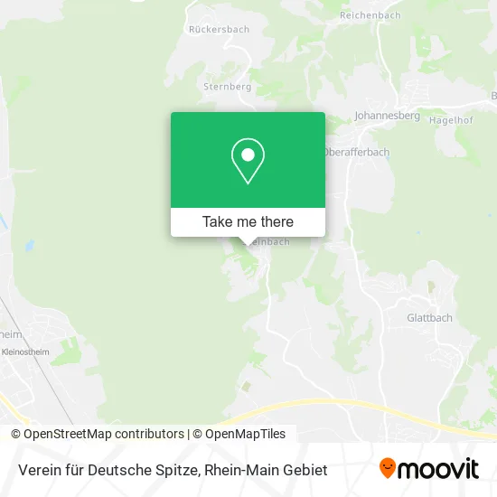 Карта Verein für Deutsche Spitze