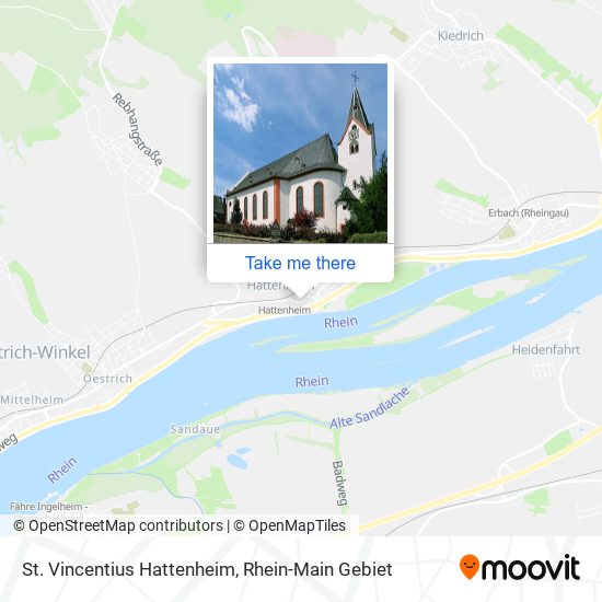 St. Vincentius Hattenheim map