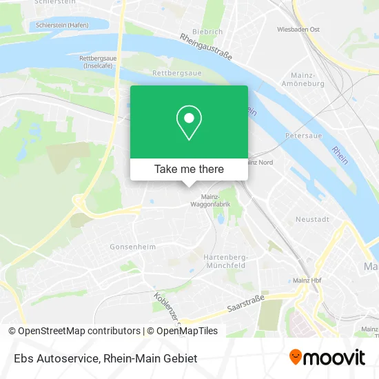 Карта Ebs Autoservice