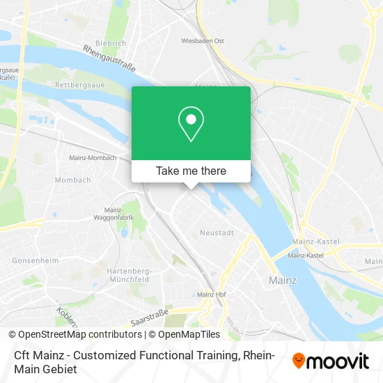 Карта Cft Mainz - Customized Functional Training