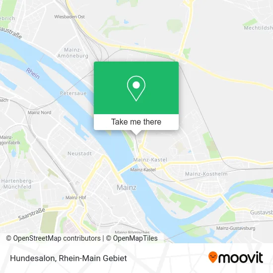 Карта Hundesalon