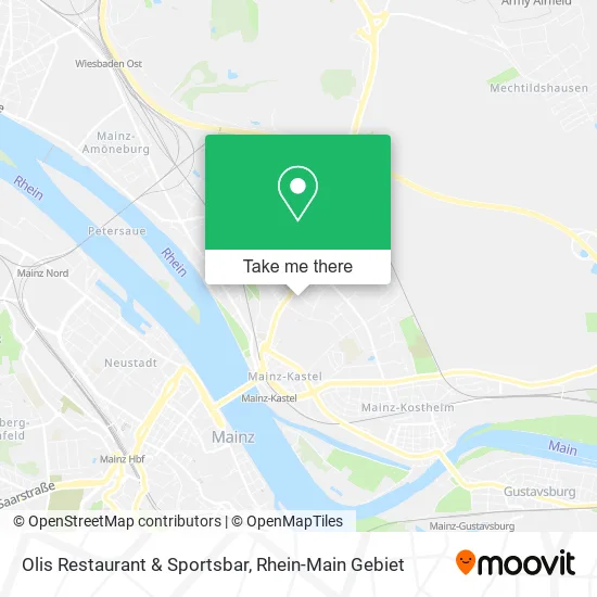 Карта Olis Restaurant & Sportsbar
