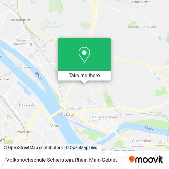 Volkshochschule Schierstein map