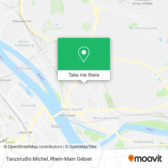 Карта Tanzstudio Michel