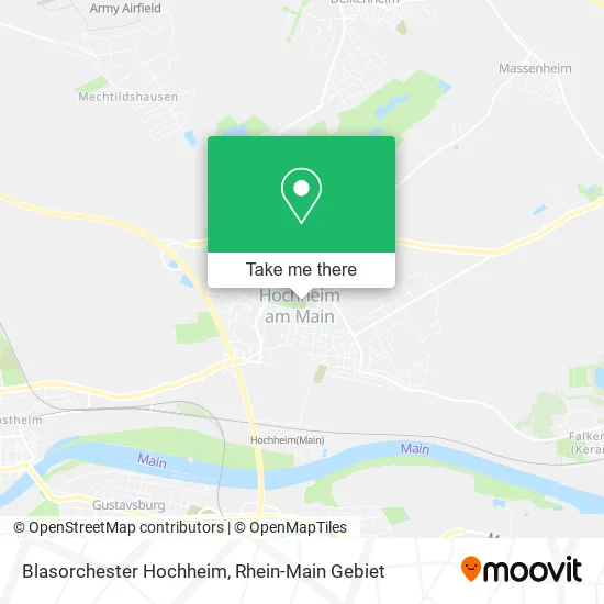 Карта Blasorchester Hochheim