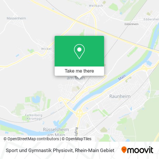 Sport und Gymnastik Physiovit map