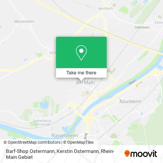 Карта Barf-Shop Ostermann, Kerstin Ostermann