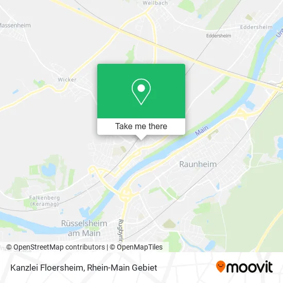 Карта Kanzlei Floersheim