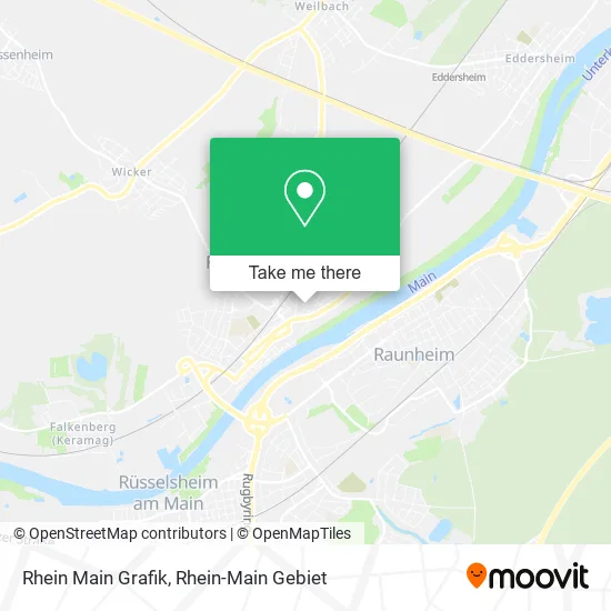 Карта Rhein Main Grafik