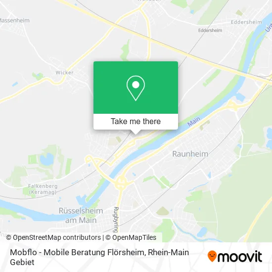 Карта Mobflo - Mobile Beratung Flörsheim