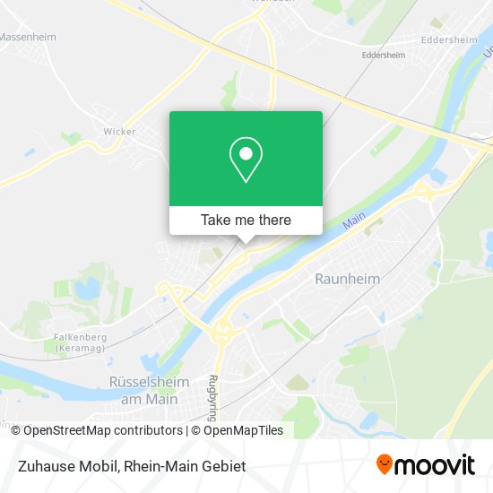 Zuhause Mobil map