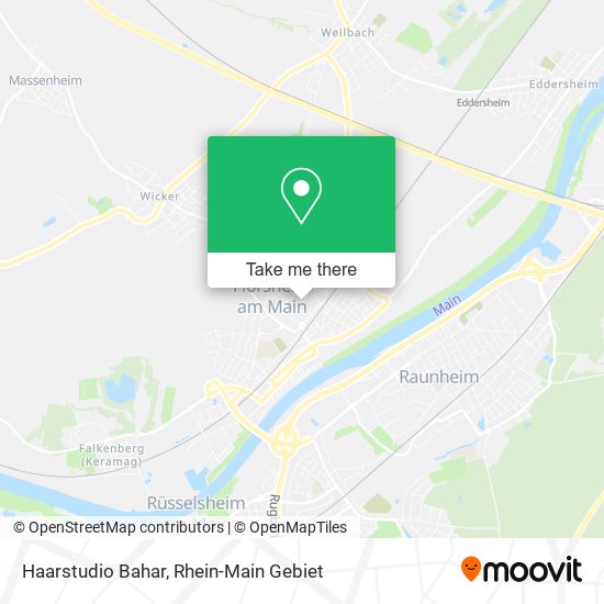 Карта Haarstudio Bahar