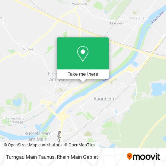 Карта Turngau Main-Taunus