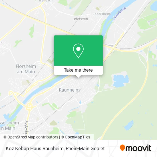 Карта Köz Kebap Haus Raunheim