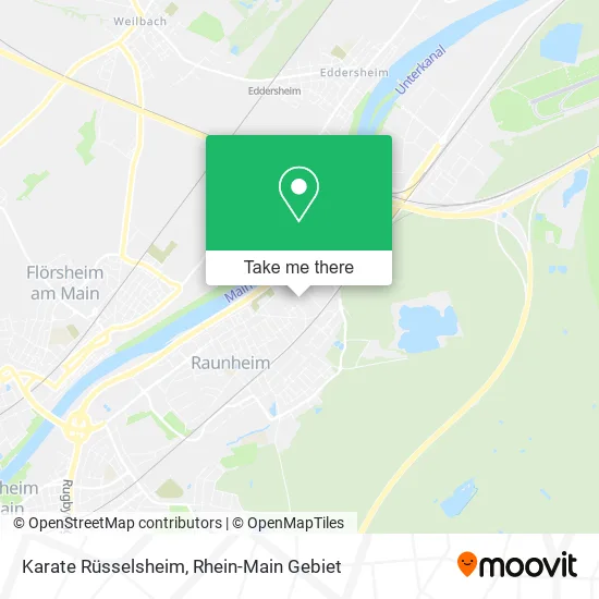 Карта Karate Rüsselsheim