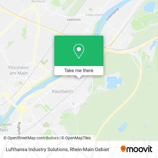 Карта Lufthansa Industry Solutions