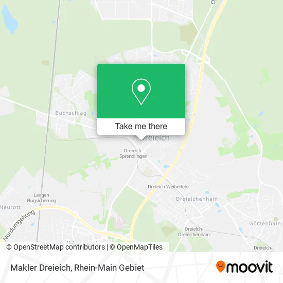 Карта Makler Dreieich