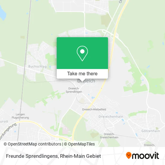 Карта Freunde Sprendlingens