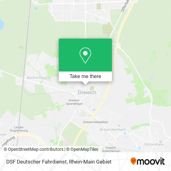 Карта DSF Deutscher Fahrdienst