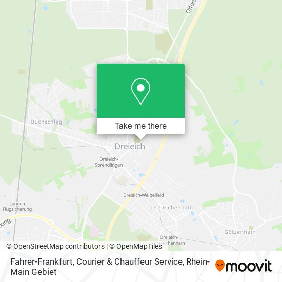 Fahrer-Frankfurt, Courier & Chauffeur Service map