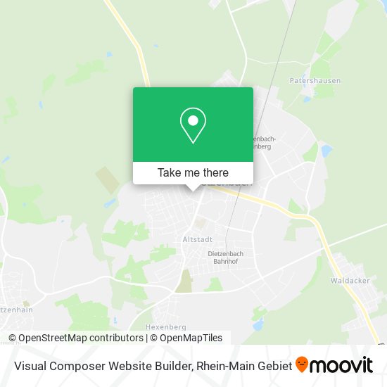 Visual Composer Website Builder map