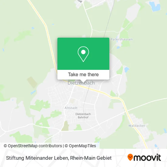 Карта Stiftung Miteinander Leben