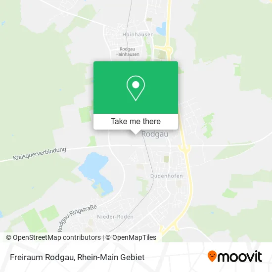 Карта Freiraum Rodgau