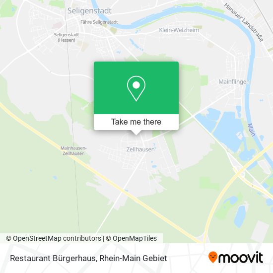 Карта Restaurant Bürgerhaus