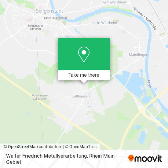 Карта Walter Friedrich Metallverarbeitung