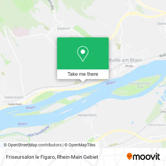 Карта Friseursalon le Figaro