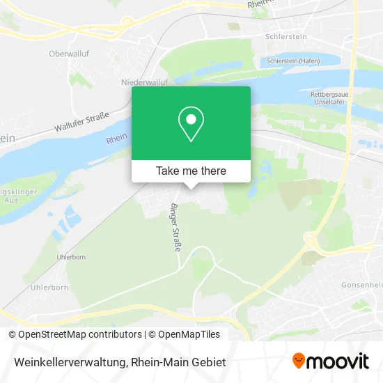 Карта Weinkellerverwaltung
