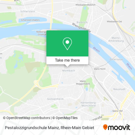 Pestalozzigrundschule Mainz map