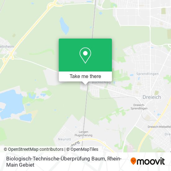 Biologisch-Technische-Überprüfung Baum map