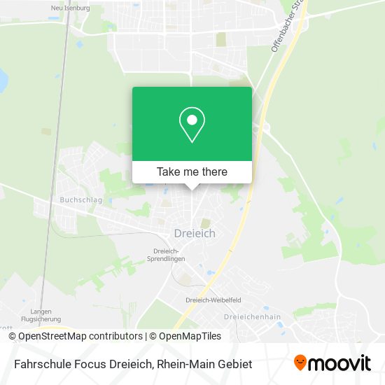 Карта Fahrschule Focus Dreieich