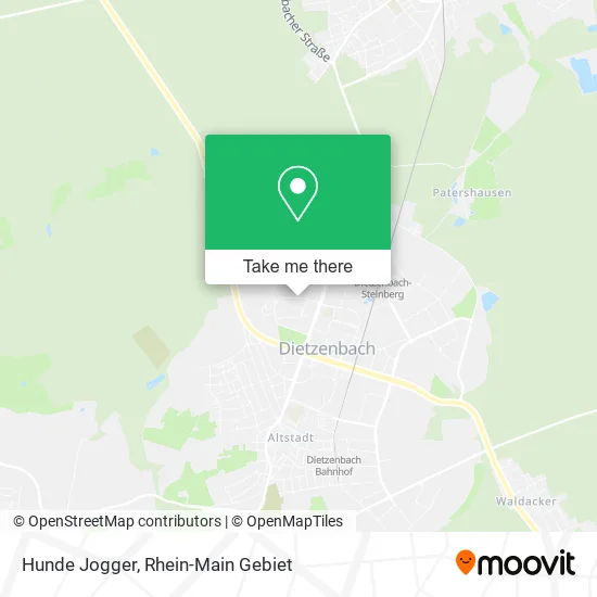 Карта Hunde Jogger