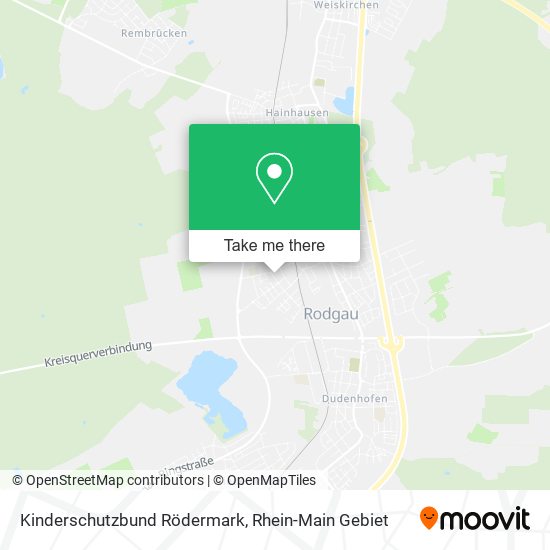 Карта Kinderschutzbund Rödermark