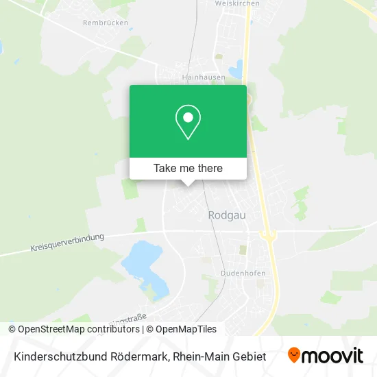 Карта Kinderschutzbund Rödermark