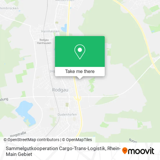 Карта Sammelgutkooperation Cargo-Trans-Logistik