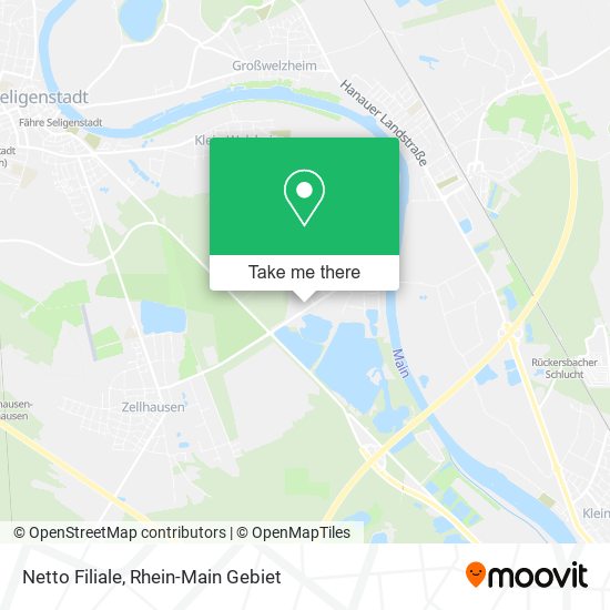 Netto Filiale map