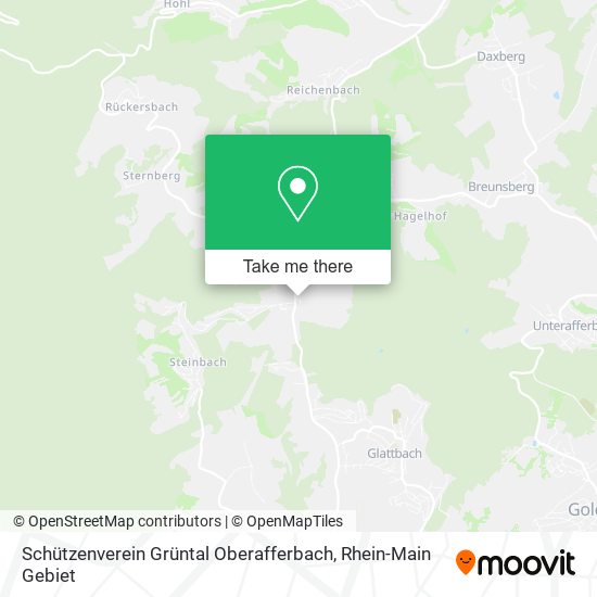 Schützenverein Grüntal Oberafferbach map
