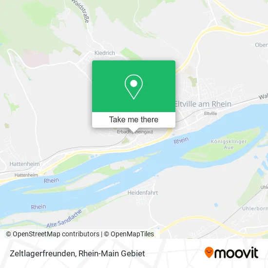 Карта Zeltlagerfreunden