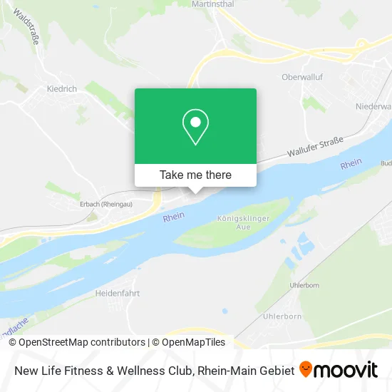 Карта New Life Fitness & Wellness Club