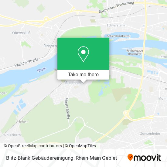 Blitz-Blank Gebäudereinigung map