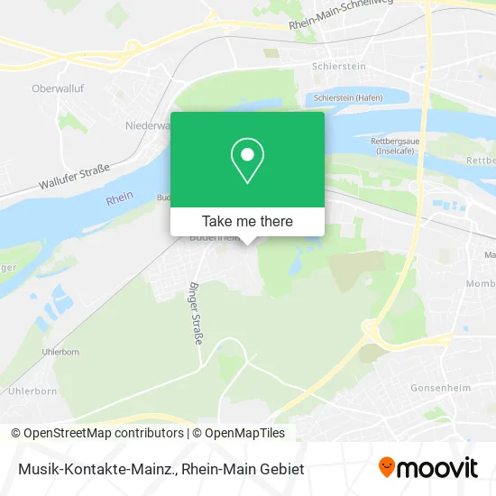 Карта Musik-Kontakte-Mainz.