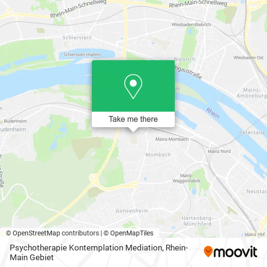 Карта Psychotherapie Kontemplation Mediation