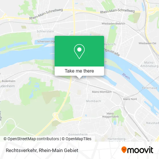 Карта Rechtsverkehr