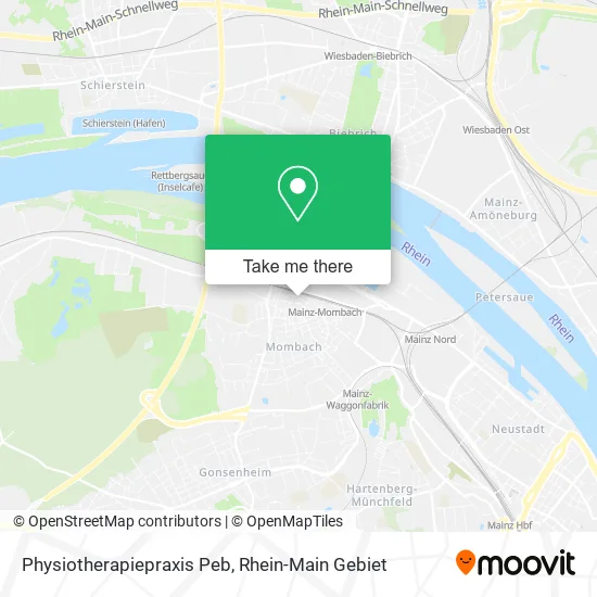 Карта Physiotherapiepraxis Peb