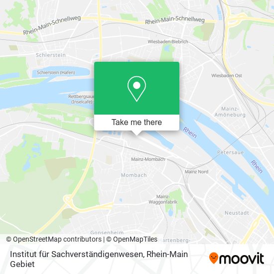 Institut für Sachverständigenwesen map