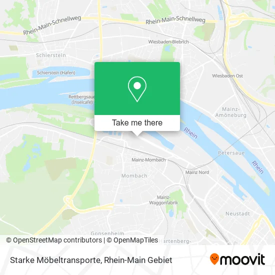 Карта Starke Möbeltransporte